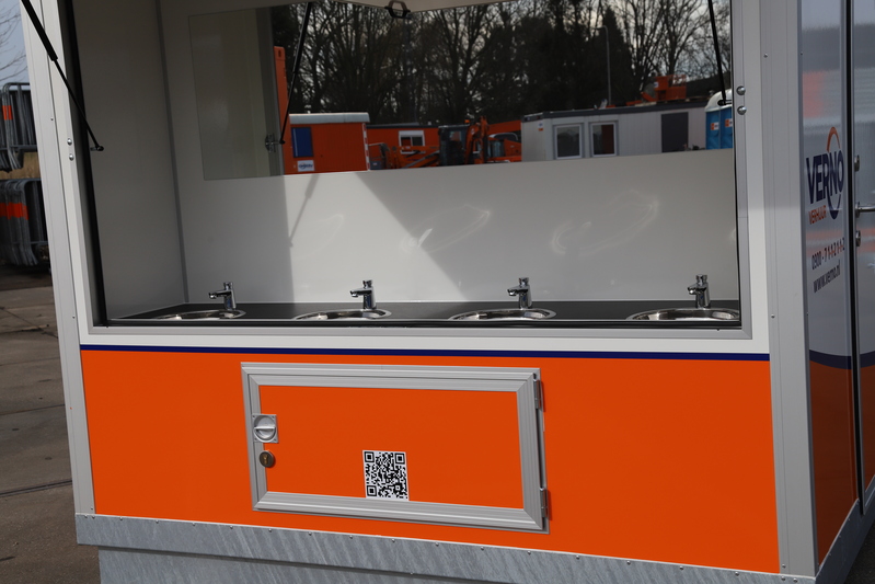 Toilet-unit (max. 14 personen) huren
