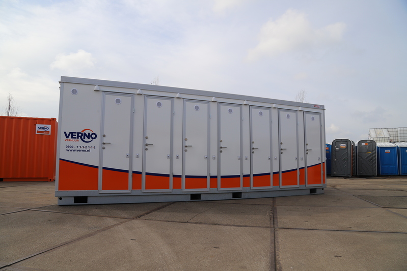 Toilet-unit (max. 14 personen) huren