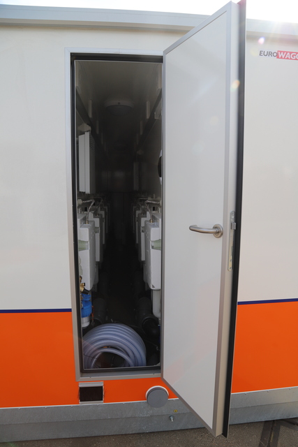 Toilet-unit (max. 14 personen) huren