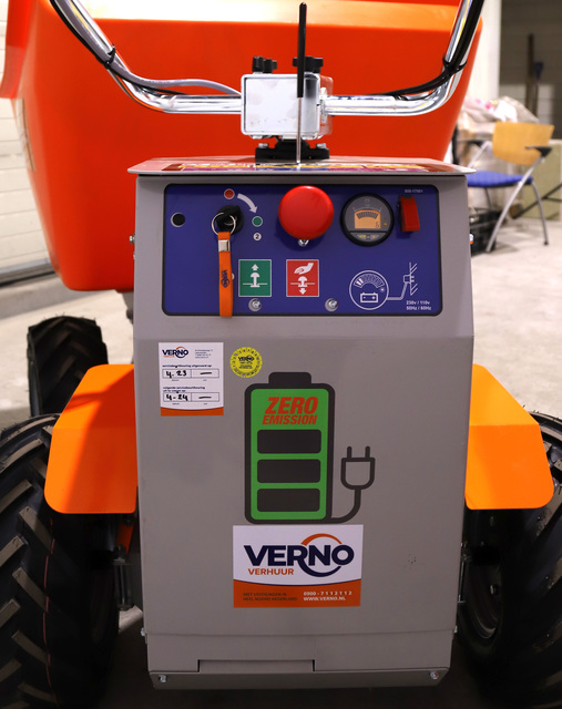 Minidumper 500 kilo | Wiel | Accu huren