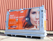 4'' Bronneringspomp 60m³ diesel supergeluidgedempt