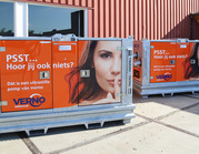 4'' Bronneringspomp 60m³ diesel supergeluidgedempt