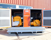 4'' Bronneringspomp 60m³ diesel supergeluidgedempt