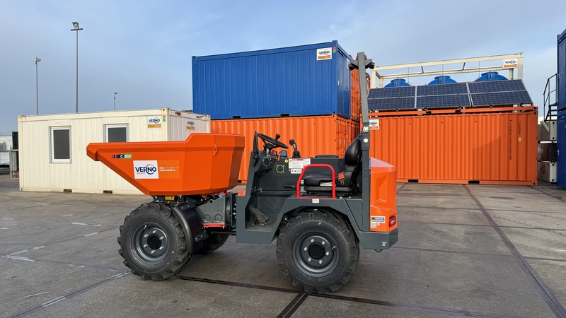 Dumper 1.500 kilo | 4 x 4 accu | 100% elektrisch huren