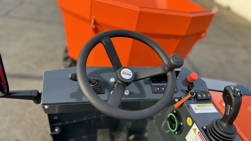 Dumper 1.500 kilo | 4 x 4 accu | 100% elektrisch huren