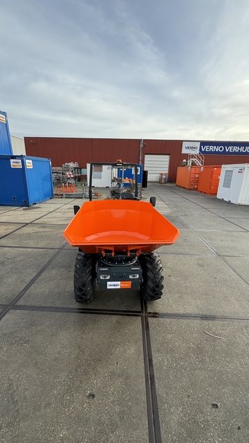Dumper 1.500 kilo | 4 x 4 accu | 100% elektrisch huren