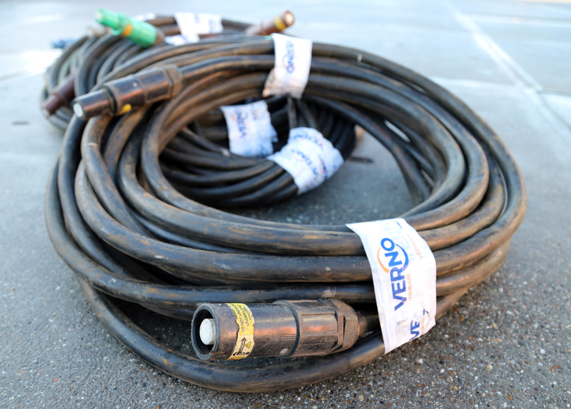 Kabel 1 x 120 mm² v.v. powerlock stekkers | Per meter huren