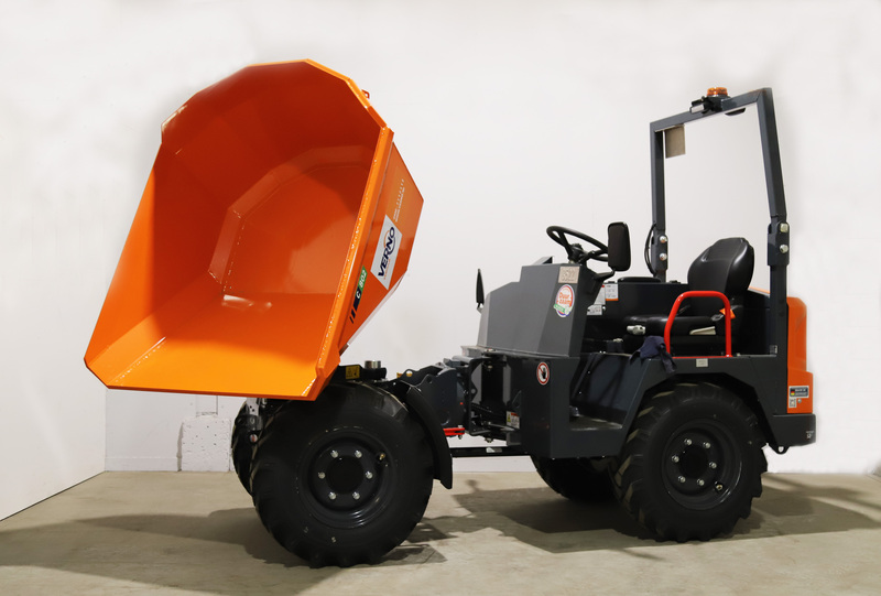 Dumper 1.500 kilo | 4 x 4 accu | 100% elektrisch huren