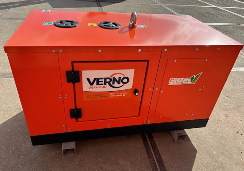 8 kVA Aggregaat 400V | Diesel | Supergeluidgedempt huren