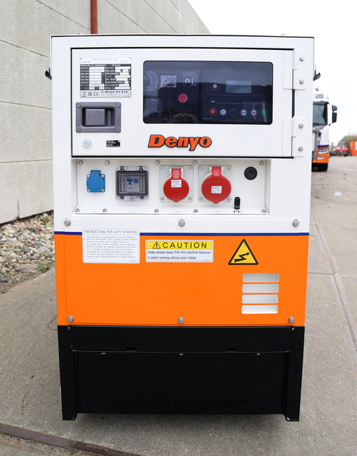 12,5 kVA Aggregaat 400V | Diesel | Supergeluidgedempt huren
