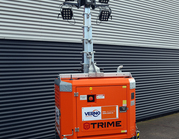 Lichtmast stationair | 6x100W | LED | Hybride