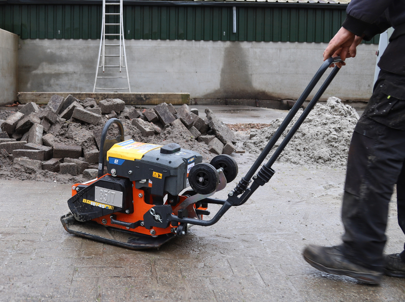 Trilplaat 18 kN 45 cm | emissieloos | 100% elektrisch huren