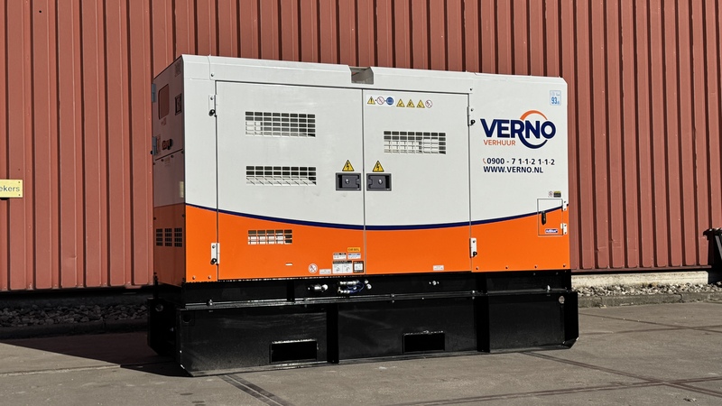 50 kVA Aggregaat 400V | Diesel | Supergeluidgedempt | Stage V huren