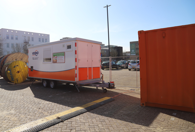 Schaftwagen 5 meter | Zelfvoorzienend | Inclusief zonnepaneel en wc huren