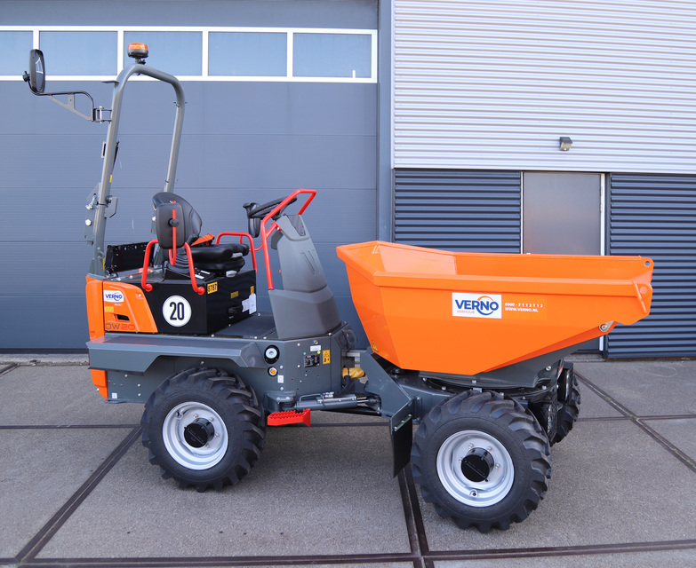 Dumper 2.000 kilo | 4 x 4 | Diesel huren