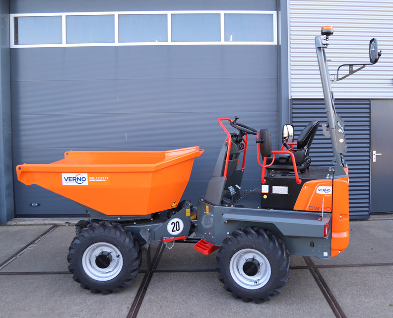 Dumper 2.000 kilo | 4 x 4 | Diesel huren
