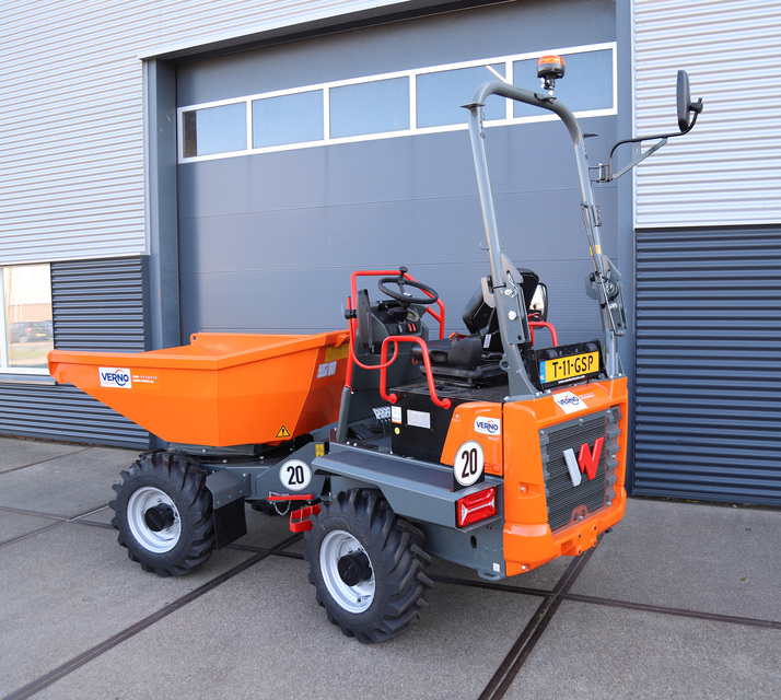 Dumper 2.000 kilo | 4 x 4 | Diesel huren