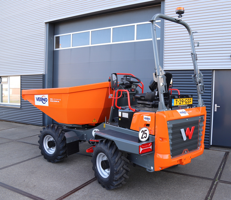 Dumper 4.000 kilo | 4 x 4 | Diesel huren