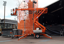 Knik-telescoop hoogwerker | 16,8 meter | Aanhanger | Accu