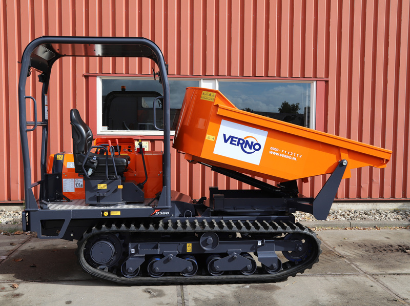 Dumper 2.500 kilo | Rups | Diesel huren