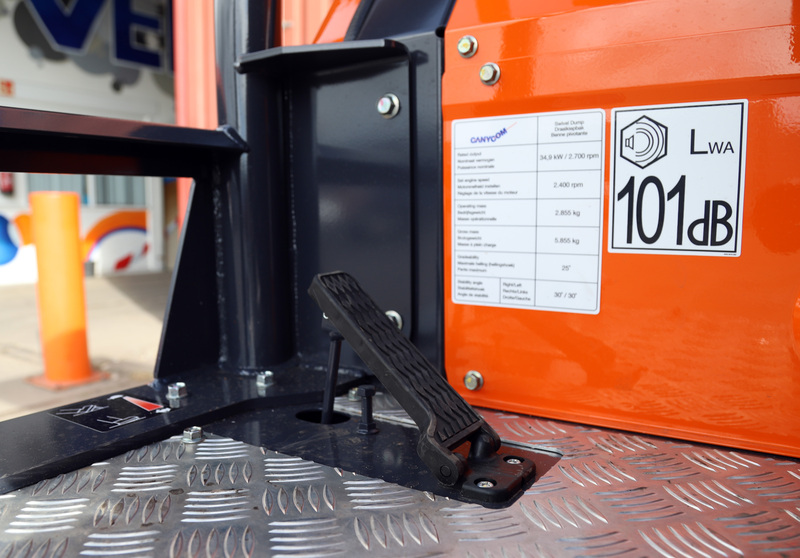 Dumper 2.500 kilo | Rups | Diesel huren