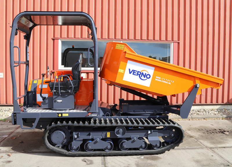 Dumper 2.500 kilo | Rups | Diesel huren