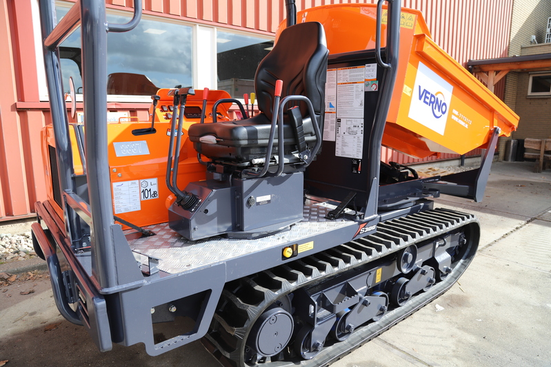 Dumper 2.500 kilo | Rups | Diesel huren