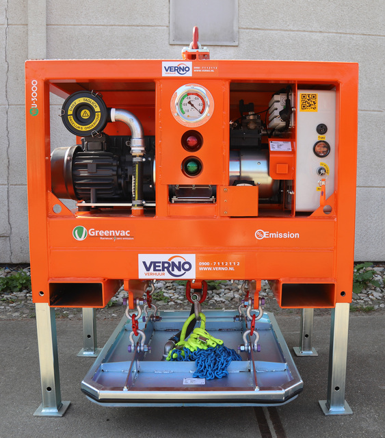 Vacuum hijsunit accu huren
