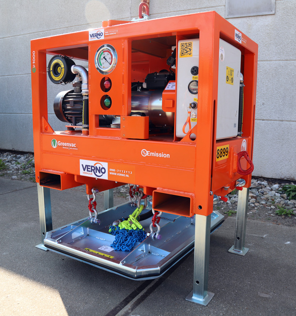 Vacuum hijsunit accu huren