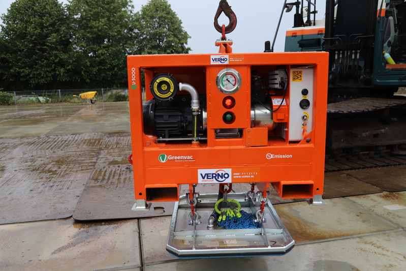 Vacuum hijsunit accu huren