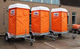 Toilet op aanhanger