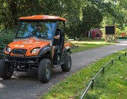 Gator, ingezet tijdens evenement.