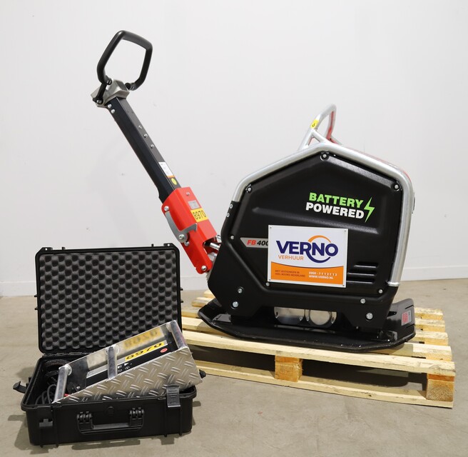 Trilplaat accu 55 kN | emissieloos | 100% elektrisch huren