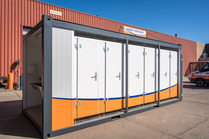 Toilet-unit dames (12 toiletten)