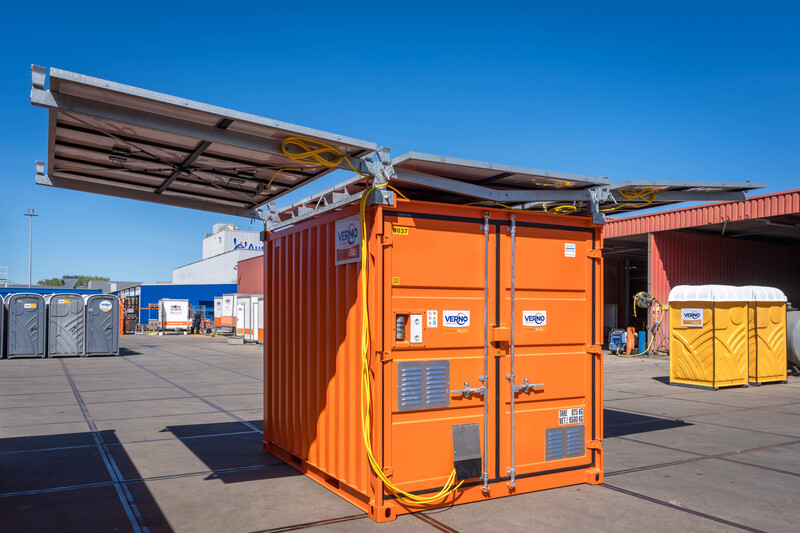 Accupack 45 kVA - 60 kWh met zonnepanelen huren