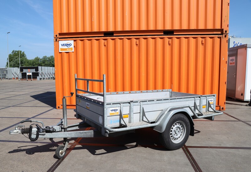 Aanhangwagen enkelasser | 2,5 meter huren